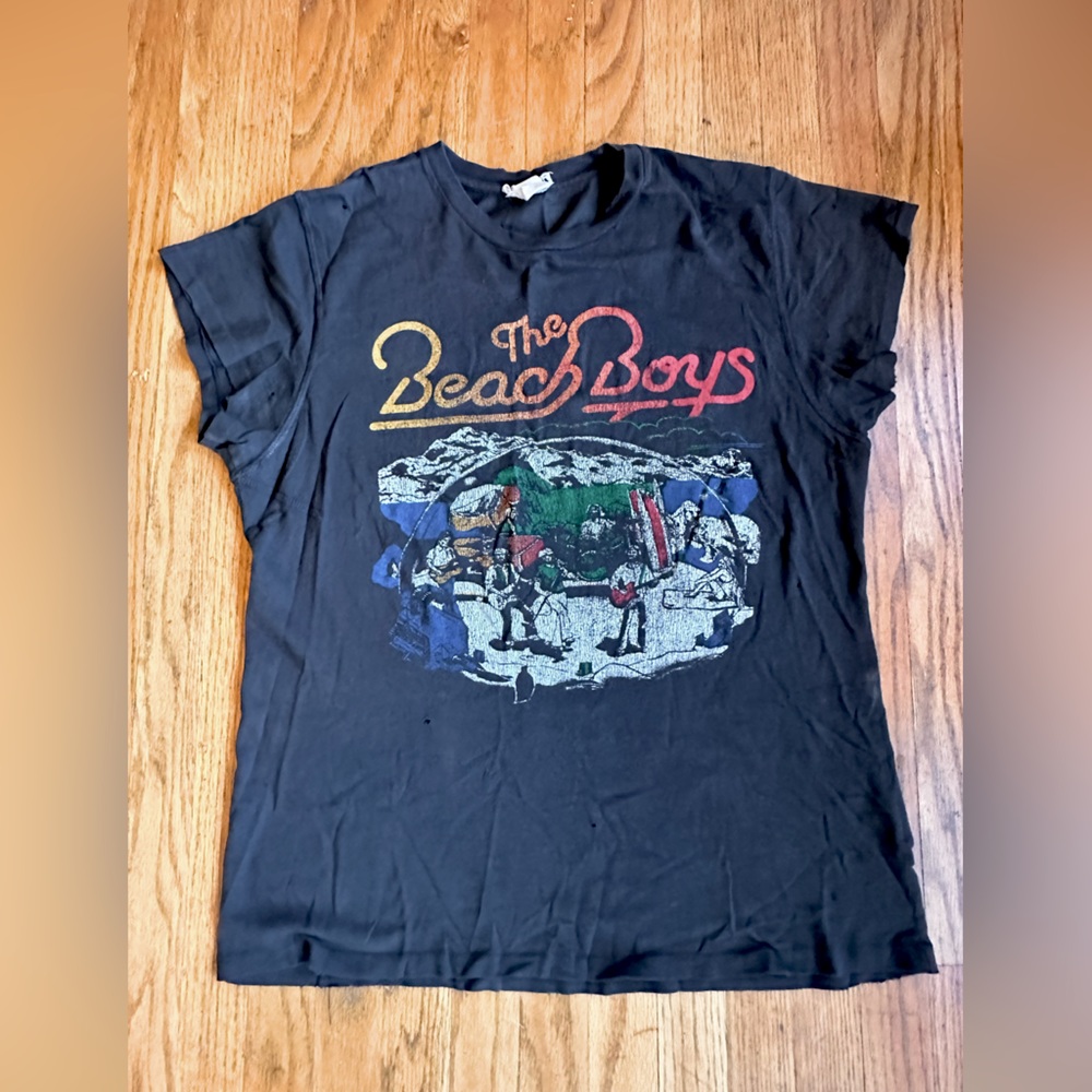 Madeworn Vintage Beach Boys Band T shirt S - Black